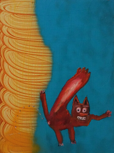 Mut hoch! by Peter Kupferschmitt, Painting for Sale on Singulart