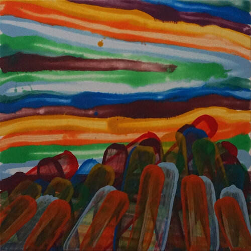 Tage aus dem Leben 2 di Peter Kupferschmitt, Pittura in vendita su Singulart