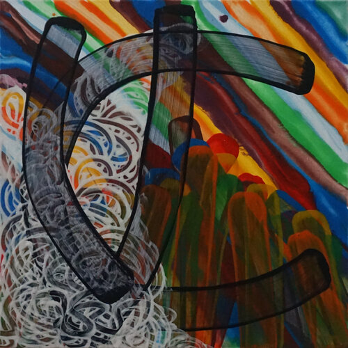 Tage aus dem Leben 4 van Peter Kupferschmitt, Schilderij te koop op Singulart