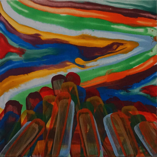 Tage aus dem Leben 5 di Peter Kupferschmitt, Pittura in vendita su Singulart