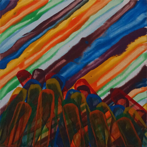 Tage aus dem Leben 7 di Peter Kupferschmitt, Pittura in vendita su Singulart