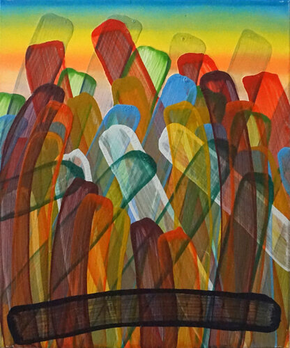 Ein Tag aus dem Leben vo D.K. 1 di Peter Kupferschmitt, Pittura in vendita su Singulart