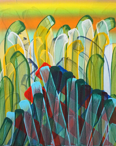 Tage aus meinem Leben 13 van Peter Kupferschmitt, Schilderij te koop op Singulart