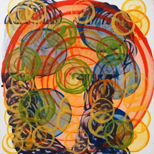 Talk by Peter Kupferschmitt, Painting for Sale on Singulart