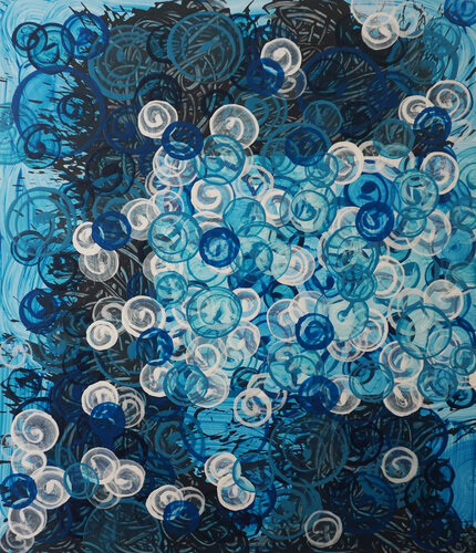 Zwei Gespräche by Peter Kupferschmitt, Painting for Sale on Singulart