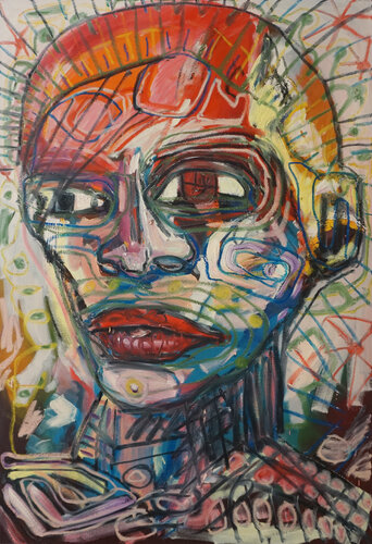 Hochgewachsen van Peter Kupferschmitt, Schilderij te koop op Singulart