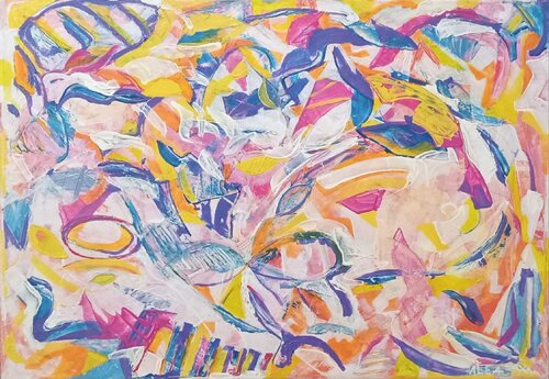 vuelo de hojas von Alberto Leonardo El Assir, Malerei kaufen auf Singulart