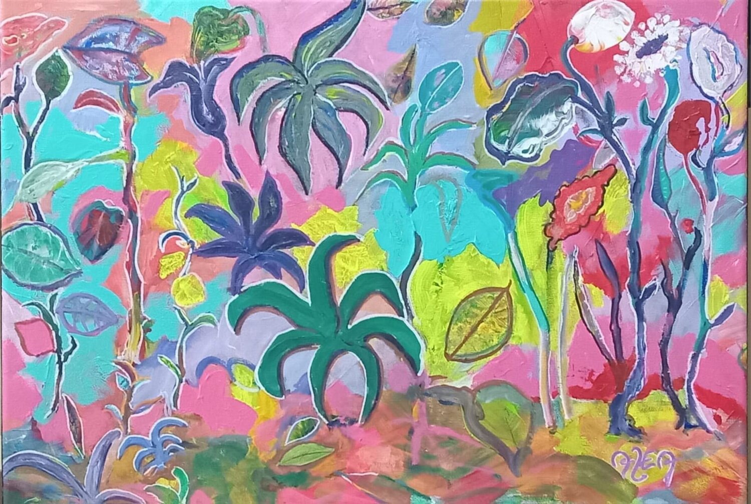 jardín sencillo Alberto Leonardo El Assir