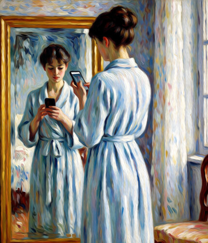 RIFLESSI CONTEMPORANEI par Dante Evangelisti, Digital en vente sur Singulart