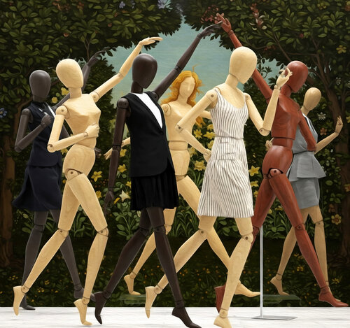 PRIMAVERA COUTURE di Dante Evangelisti, Digitale in vendita su Singulart