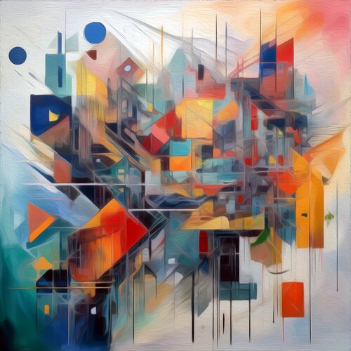 ARCHITETTURA DEL CAOS di Dante Evangelisti, Digitale in vendita su Singulart