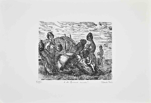 Who will benefit from them? von Amedeo Tedeschi Toschi, Druck kaufen auf Singulart