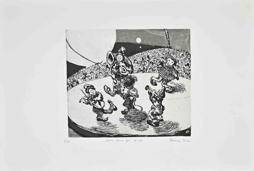 A Moon for Children by Amedeo Tedeschi Toschi, Print for Sale on Singulart