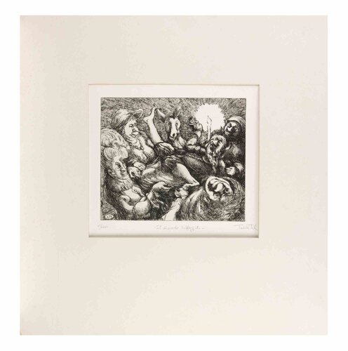 The Mocked Devil by Amedeo Tedeschi Toschi, Print for Sale on Singulart