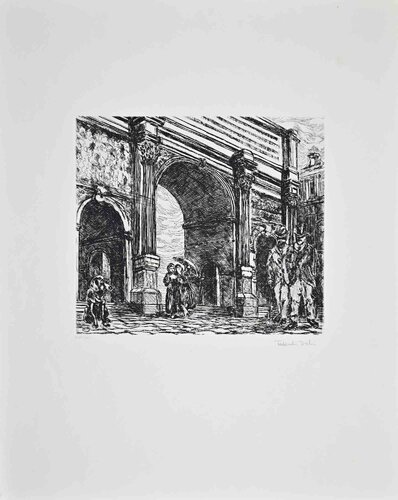 Under the Arch von Amedeo Tedeschi Toschi, Druck kaufen auf Singulart