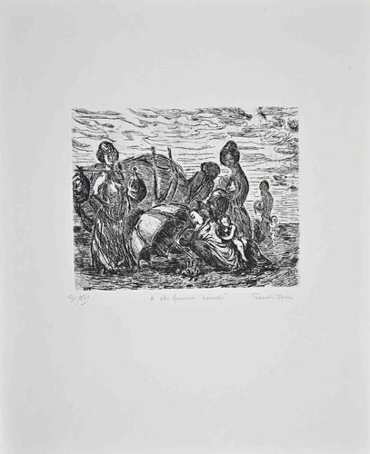 Who will benefit from them? by Amedeo Tedeschi Toschi, 版畫 for Sale on Singulart