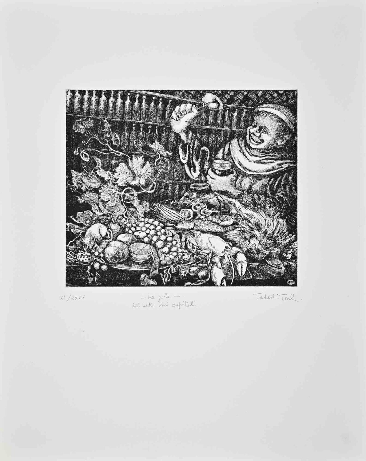 Seven Deadly Sins: Gluttony Amedeo Tedeschi Toschi