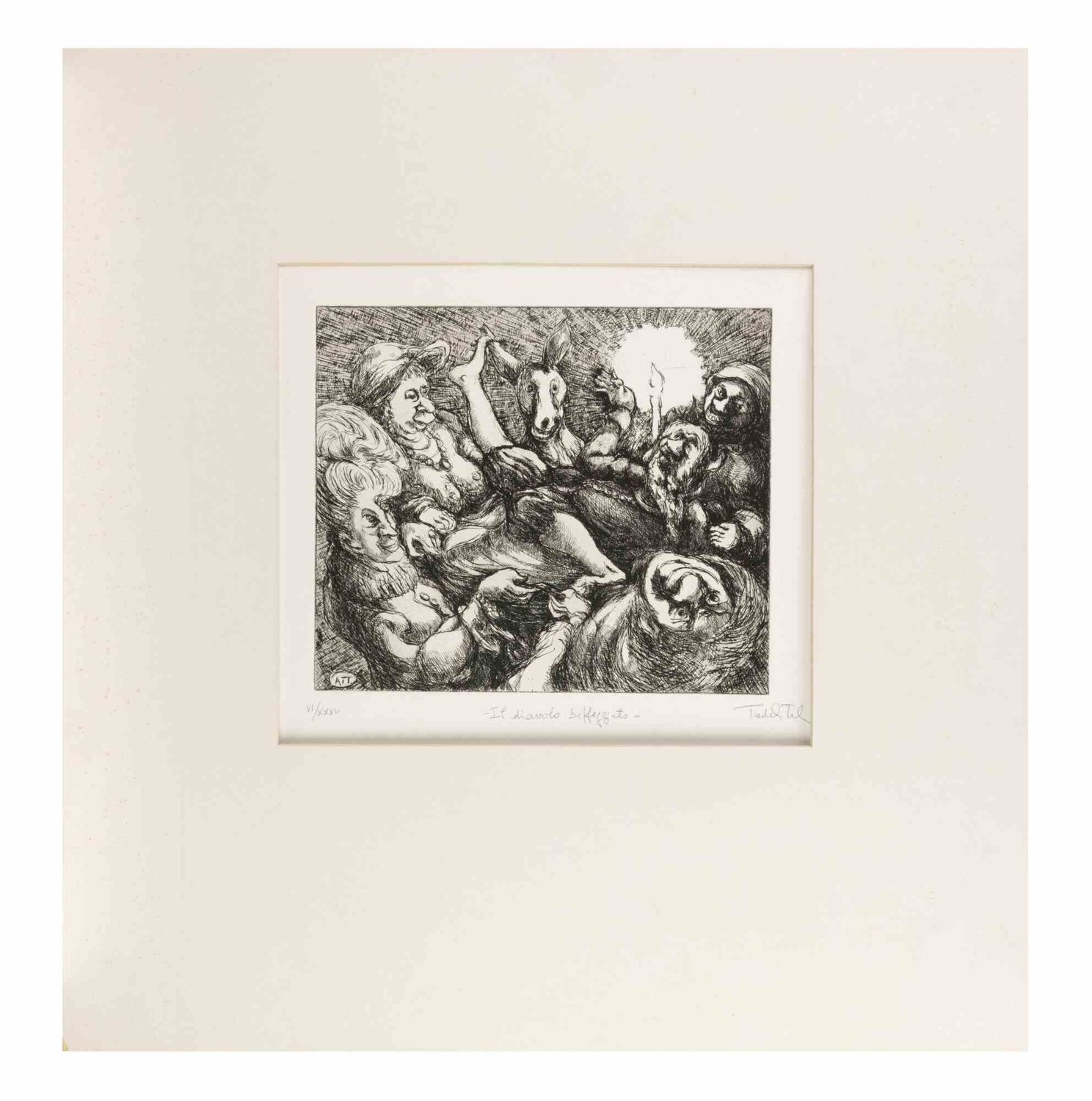 The Mocked Devil Amedeo Tedeschi Toschi