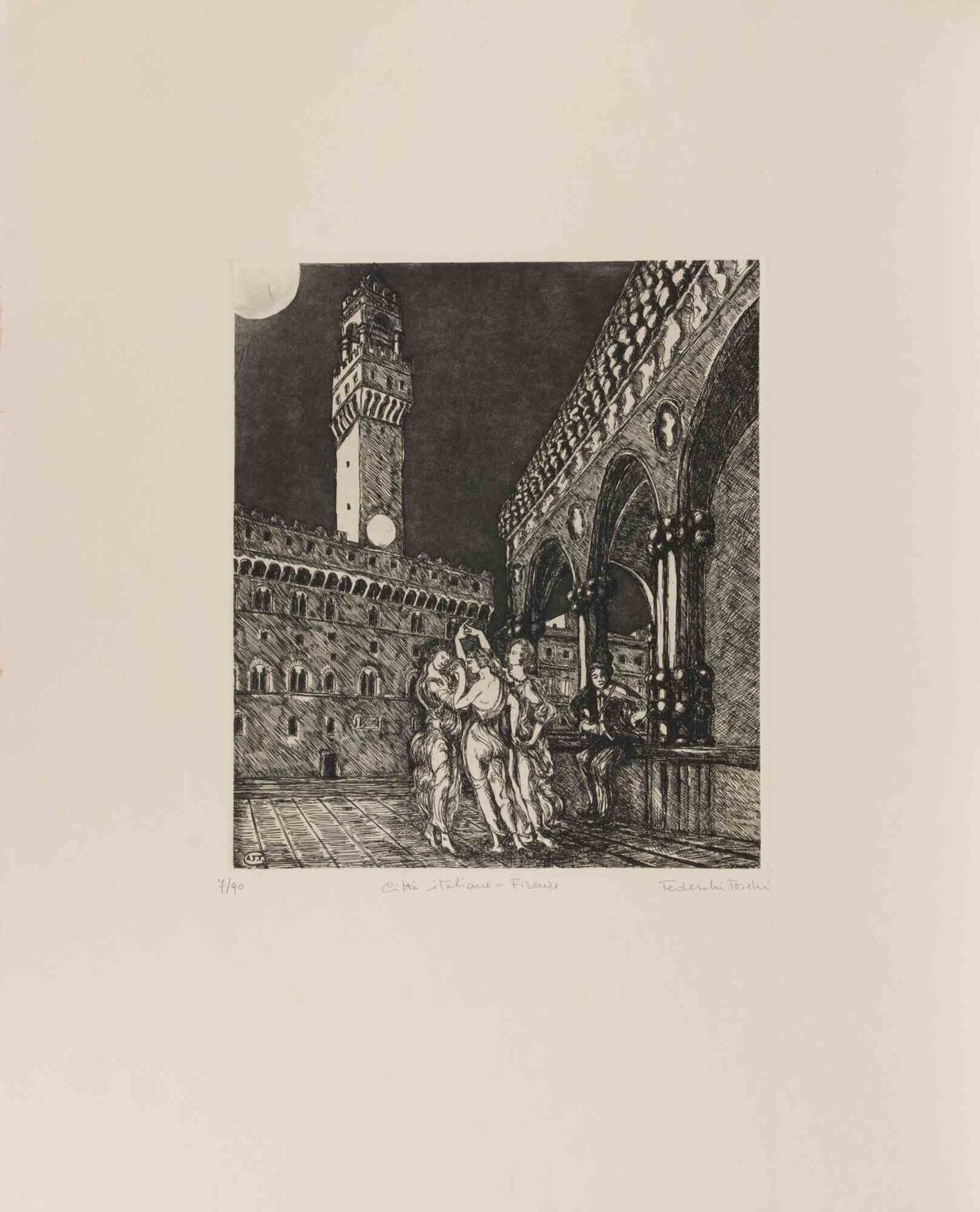 Italian Cities: Florence Amedeo Tedeschi Toschi