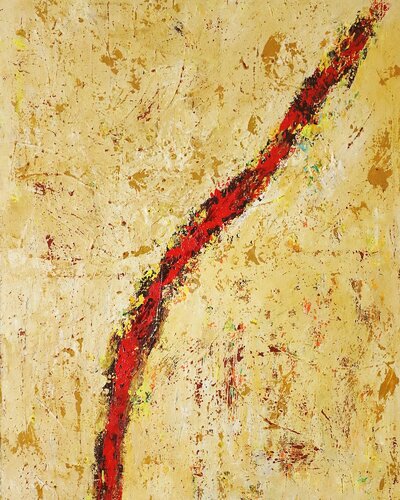 Cut Off van Harmeet Singh, Schilderij te koop op Singulart