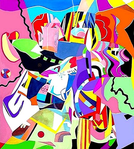 Techno by Barron Holland, Painting for Sale on Singulart