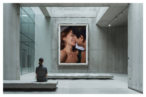 «bilbao» from the series 'backfigures' von nostrokes, Fotografie kaufen auf Singulart