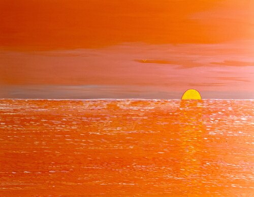 Miami Sunrise von María Cortés, Malerei kaufen auf Singulart