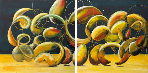 Oganic II von Patrick Hochleitner, Malerei kaufen auf Singulart