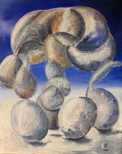Blue Sea by Patrick Hochleitner, Painting for Sale on Singulart