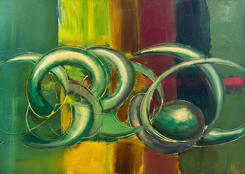 Klang der Farben von Patrick Hochleitner, Malerei kaufen auf Singulart