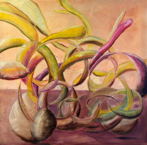 „Wachsen im Unsichtbaren“ by Patrick Hochleitner, Painting for Sale on Singulart