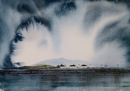 A port in the storm de Judith Beeby, Pintura a la venta en Singulart