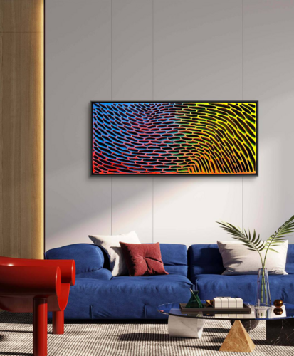 Mirage Arc-en-Ciel van Marija Ruisi, Schilderij te koop op Singulart