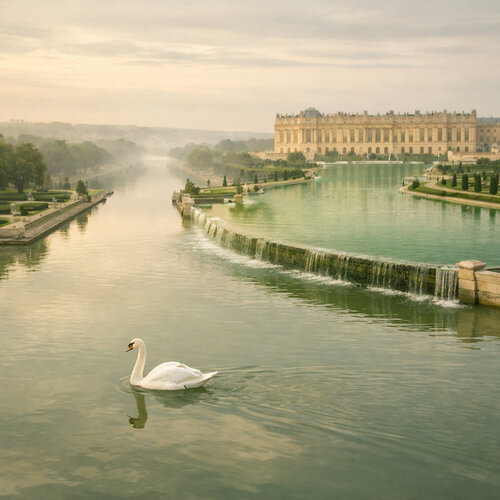 Cygne de Paris – Silence Royal de Marija Ruisi, Fotografía a la venta en Singulart