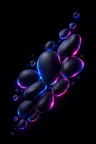Nocturne Chromatique – Relief 3D van Marija Ruisi, Fotografie te koop op Singulart