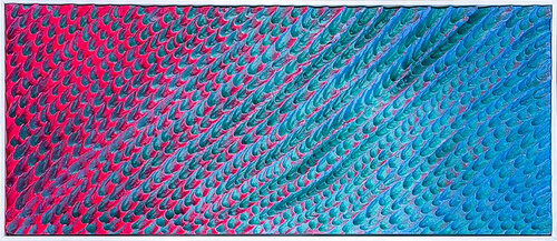 Peinture sculpturale abstraite - œuvre unique - Garantie à vie van Marija Ruisi, Schilderij te koop op Singulart