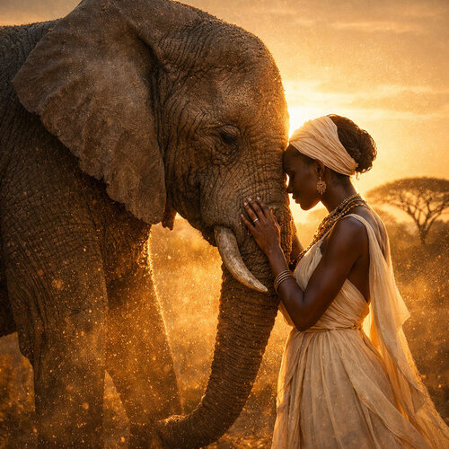 Peinture abstraite contemporaine – Présence sacrée by Marija Ruisi, 写真 for Sale on Singulart