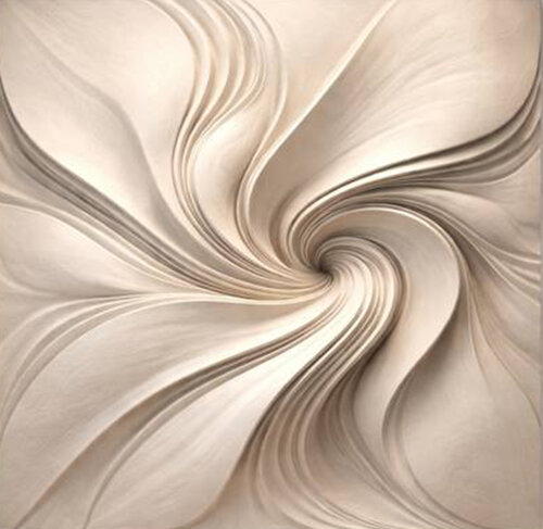 Spirale Ivoire van Marija Ruisi, Schilderij te koop op Singulart