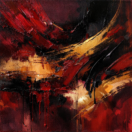 Peinture sculpturale abstraite - œuvre unique - Garantie à vie von Marija Ruisi, Malerei kaufen auf Singulart