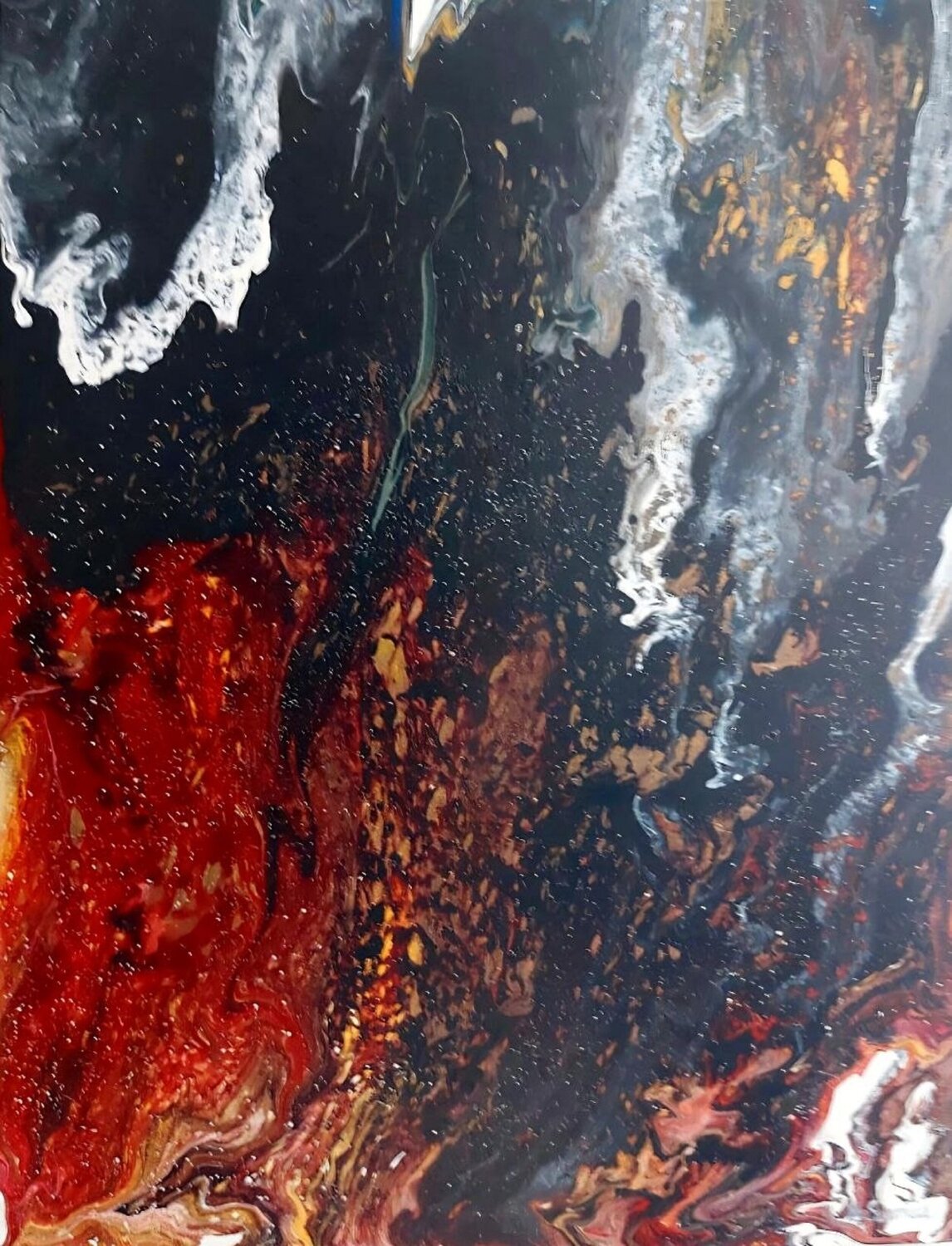 Volcanic Memory Marija Ruisi Pintura original en venta