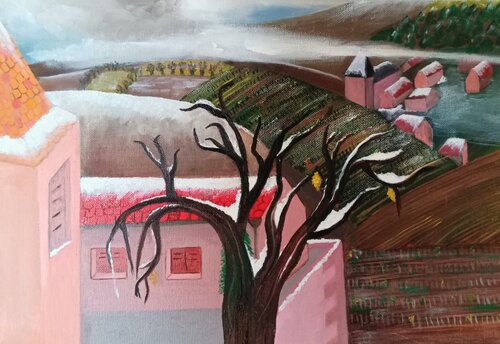 Winter’s in di JYELLE, Pittura in vendita su Singulart