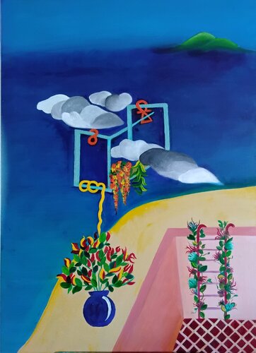 Floating Roots di JYELLE, Pittura in vendita su Singulart
