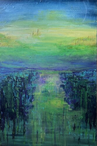 DownUnder di Silke Hemelt, Pittura in vendita su Singulart