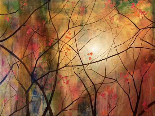 Along the River V di Faith Patterson, Pittura in vendita su Singulart