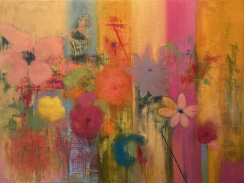 Old Garden di Faith Patterson, Pittura in vendita su Singulart