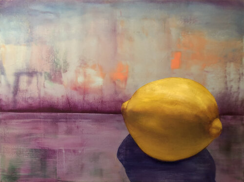 One Lemon von Faith Patterson, Malerei kaufen auf Singulart