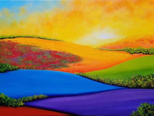 Flash par Faith Patterson, Peinture en vente sur Singulart