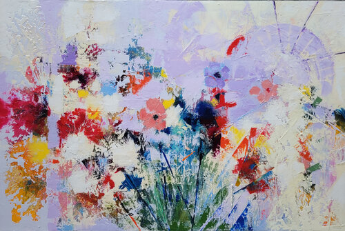 Sentimental Pieces van Faith Patterson, Schilderij te koop op Singulart
