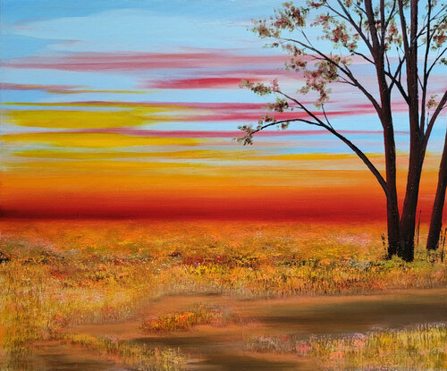 Vibrant Calm di Faith Patterson, Pittura in vendita su Singulart