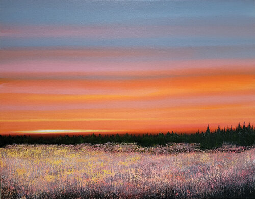 End of a Good Day di Faith Patterson, Pittura in vendita su Singulart